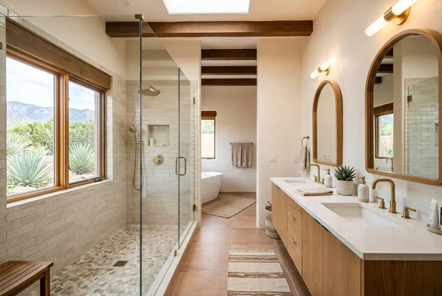 Modern Bathroom Remodel — Bathroom Remodeling by A Quality Handyman in Albuquerque, NM