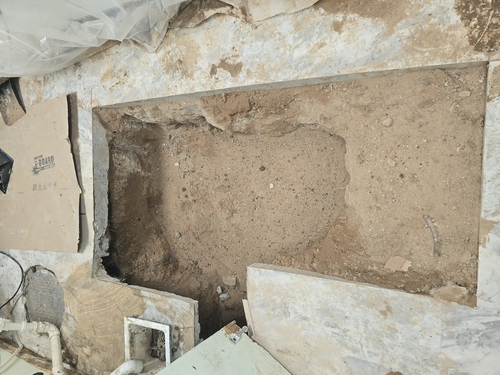 Excavation Complete — Plumbing Services by A Quality Handyman in Albuquerque, NM