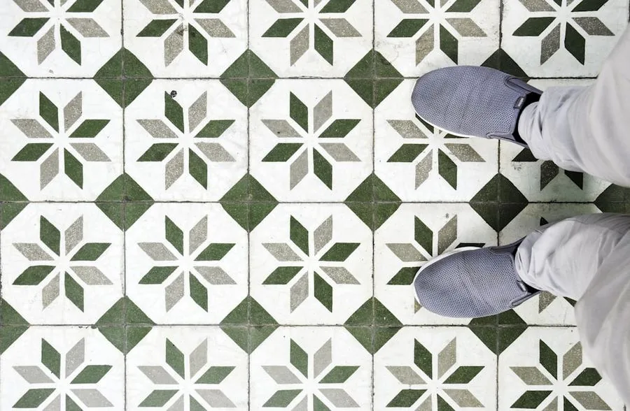 Decorative Tile Detail — Flooring Installation in Albuquerque, NM