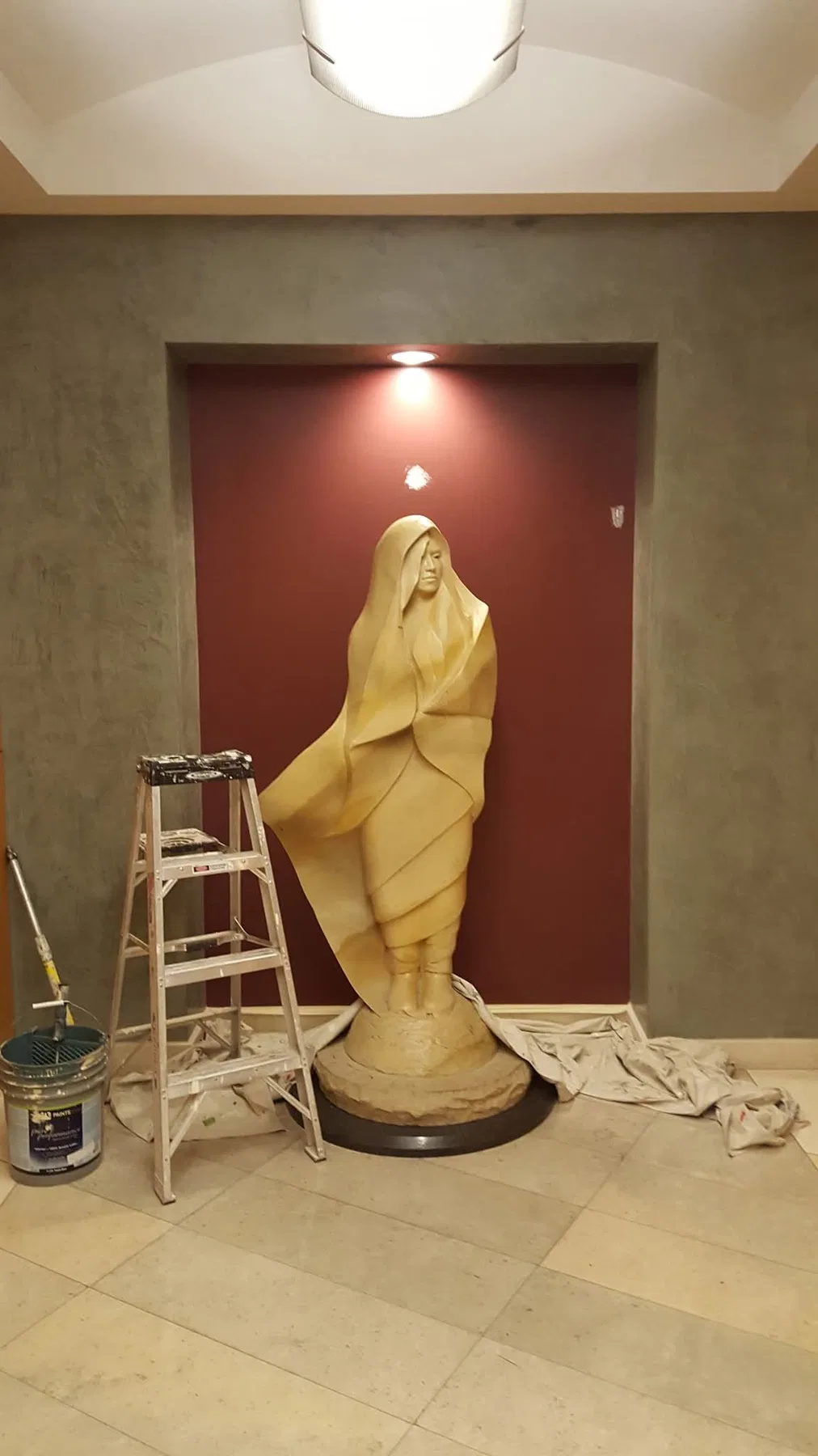 Finished commercial interior remodel and repaint