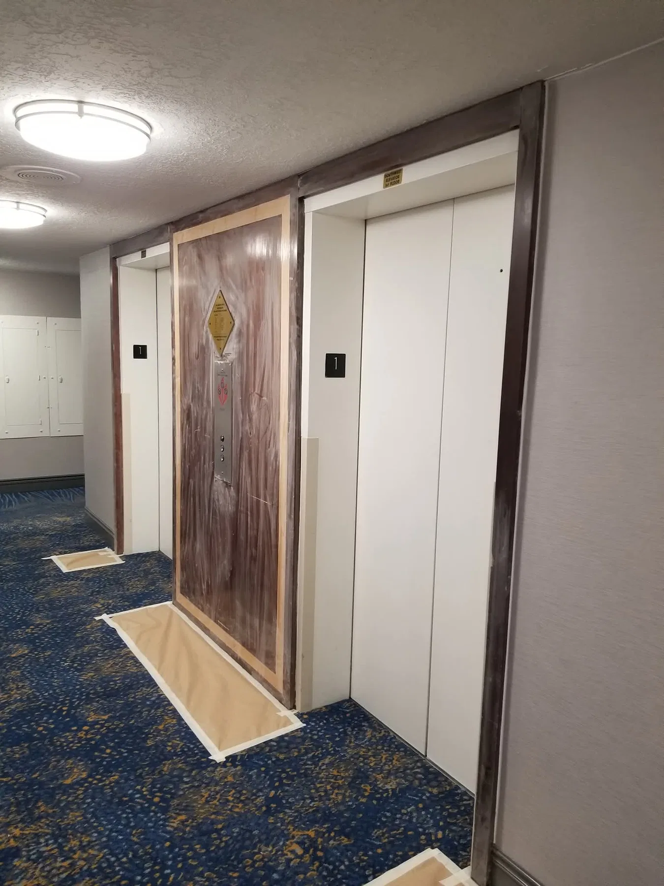 Commercial building maintenance project