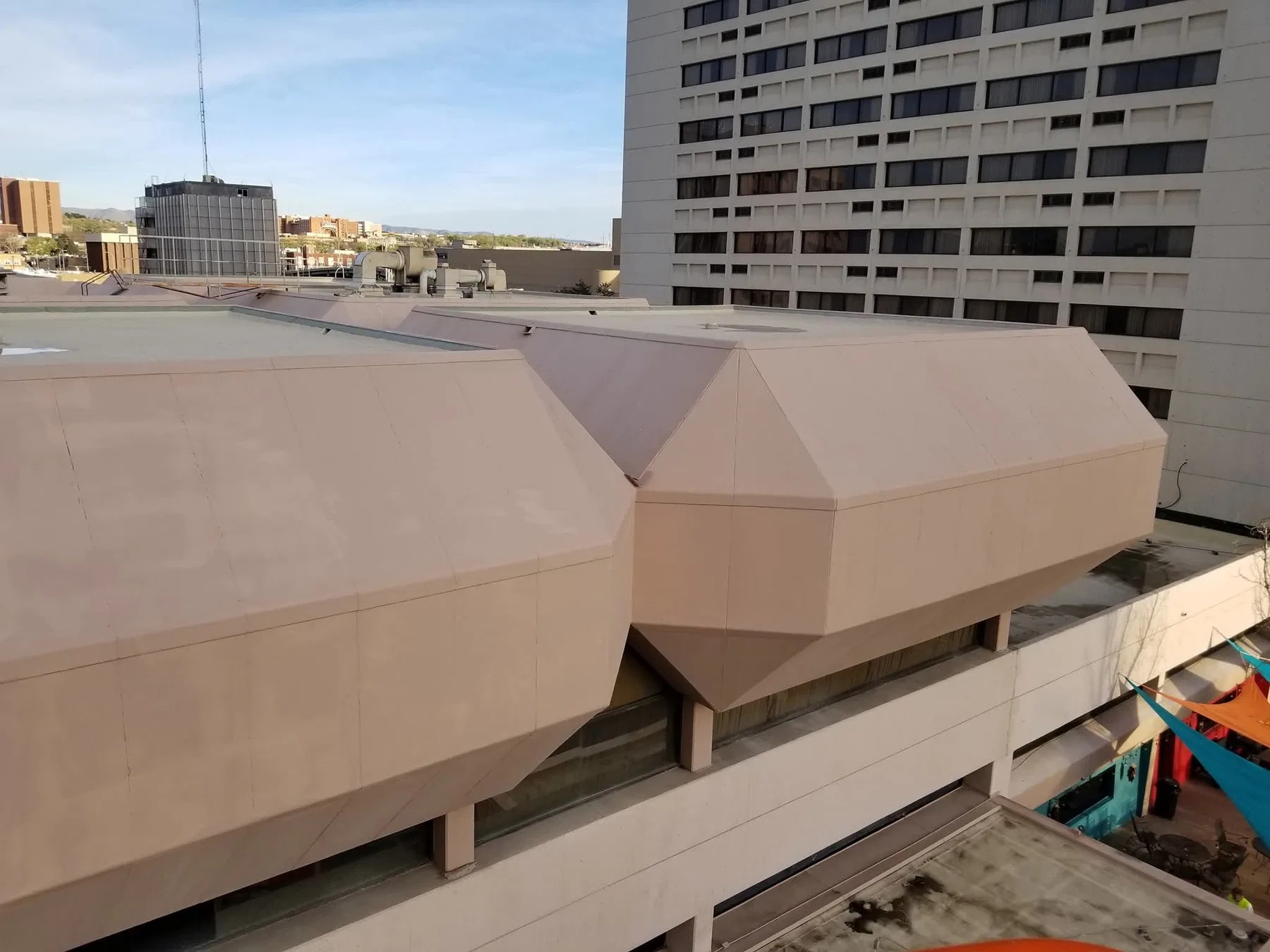 Commercial building maintenance project
