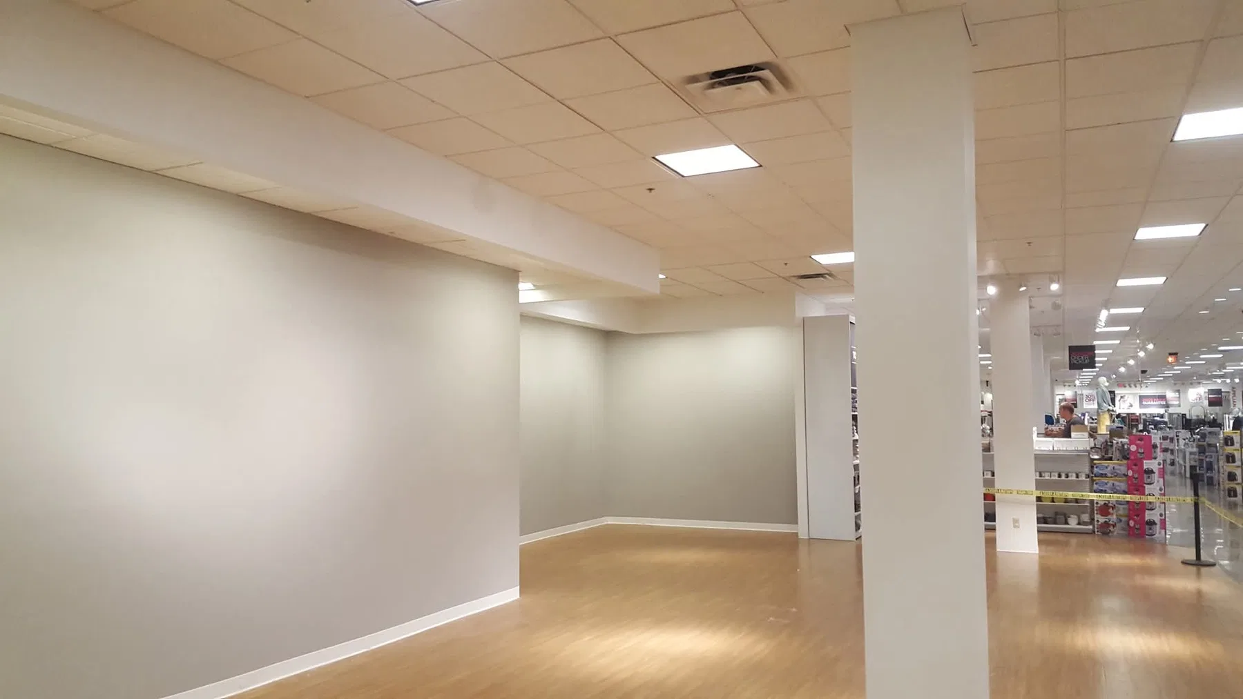Office interior repaint and repair