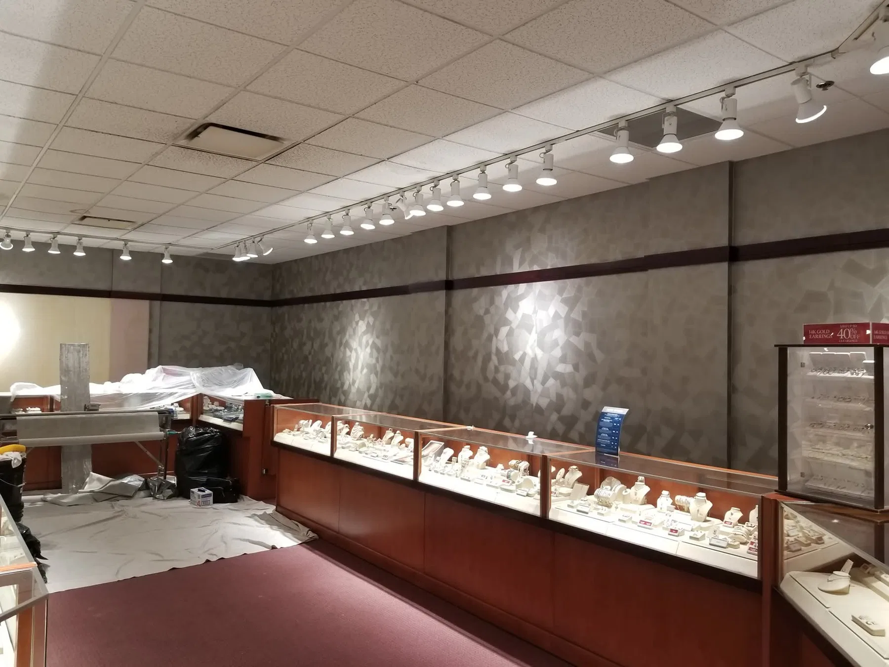 Commercial building maintenance project