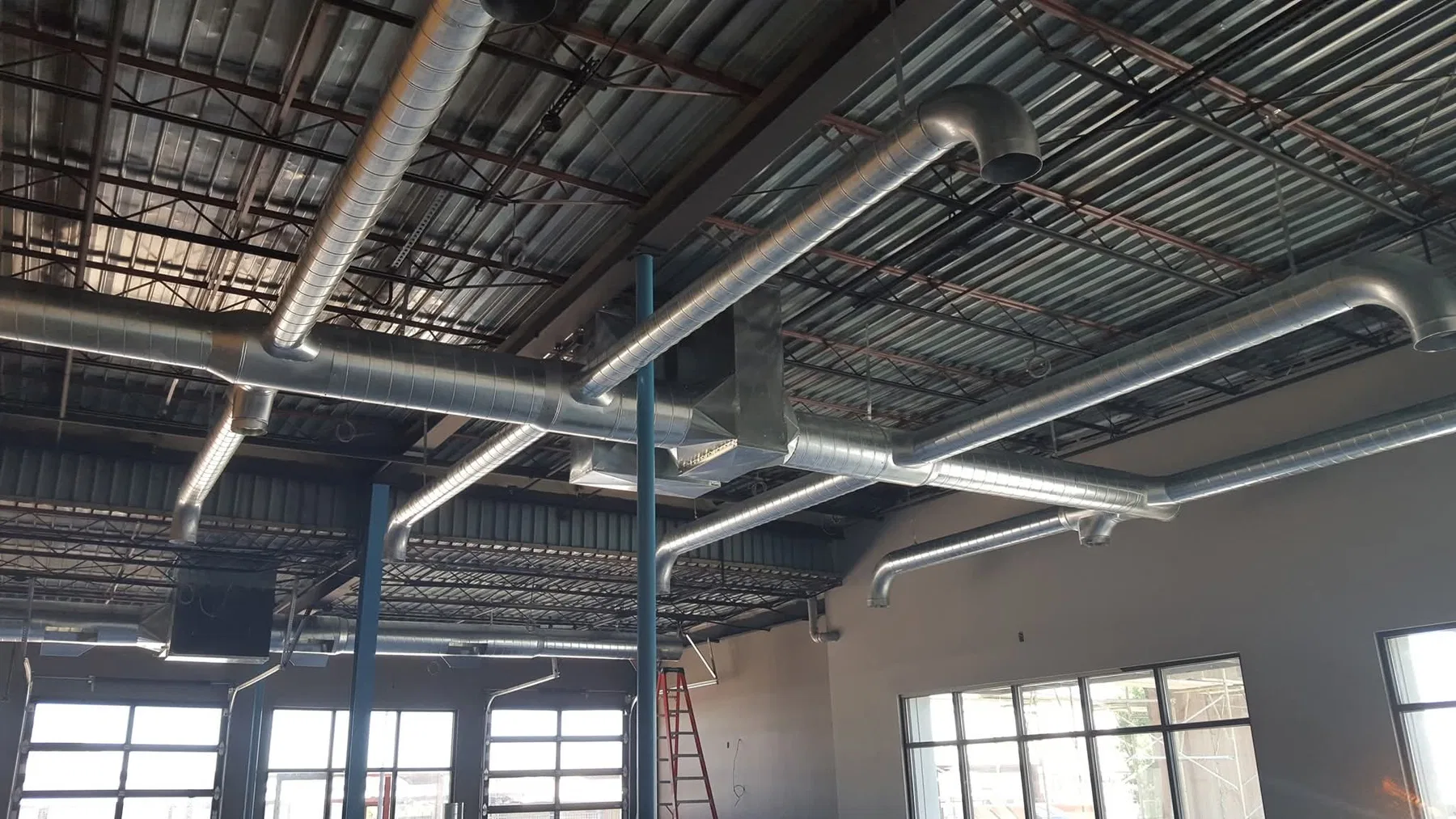 Retail space buildout and finish work