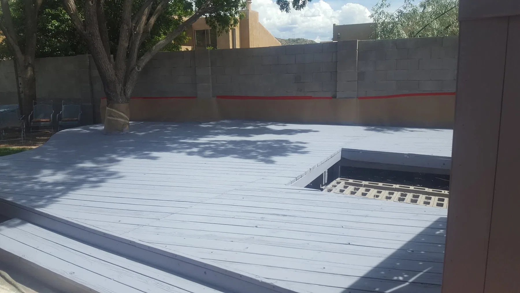 Two-story stucco home exterior refinish