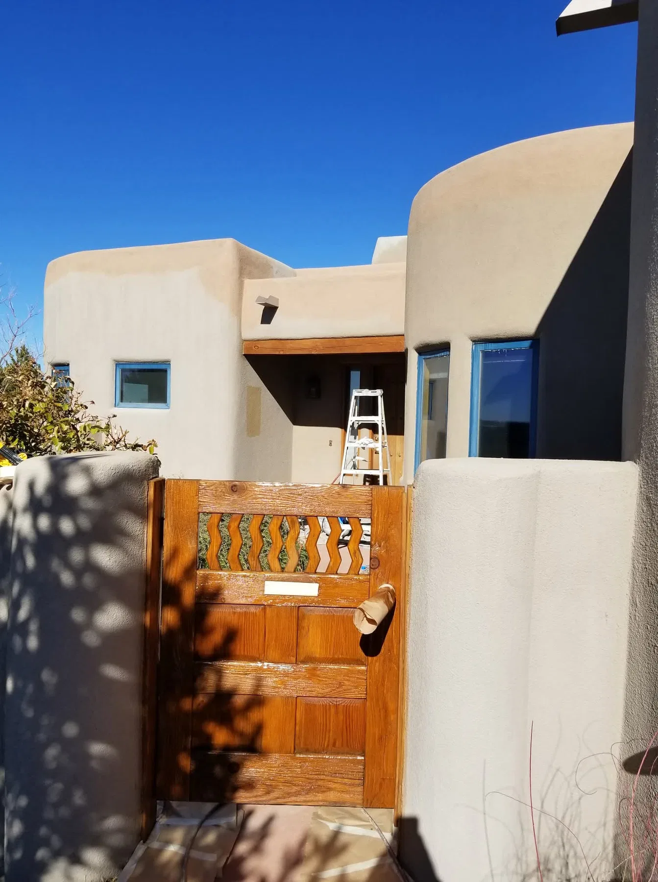 Remodeled interior with fresh paint