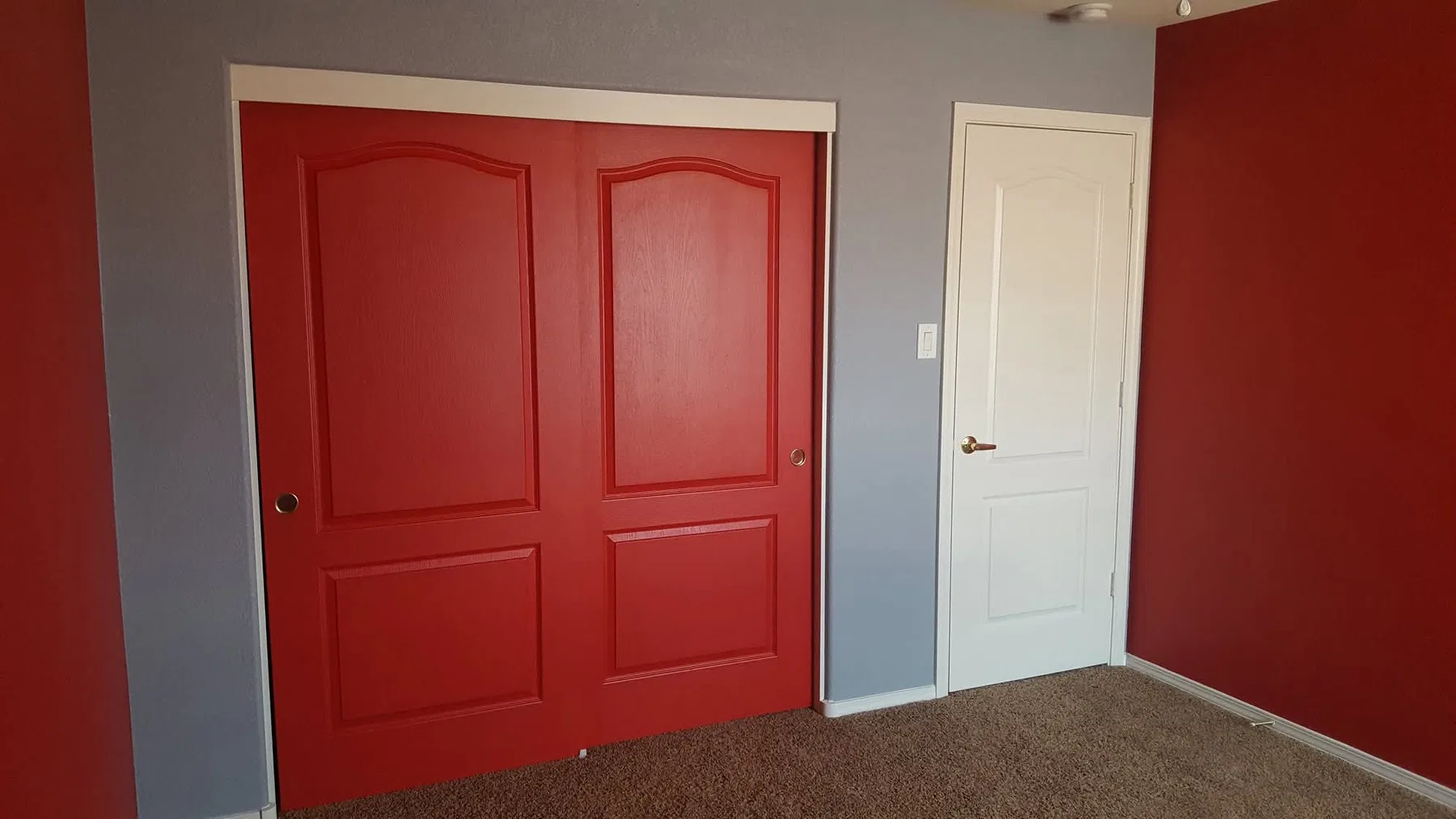 Accent wall and interior painting