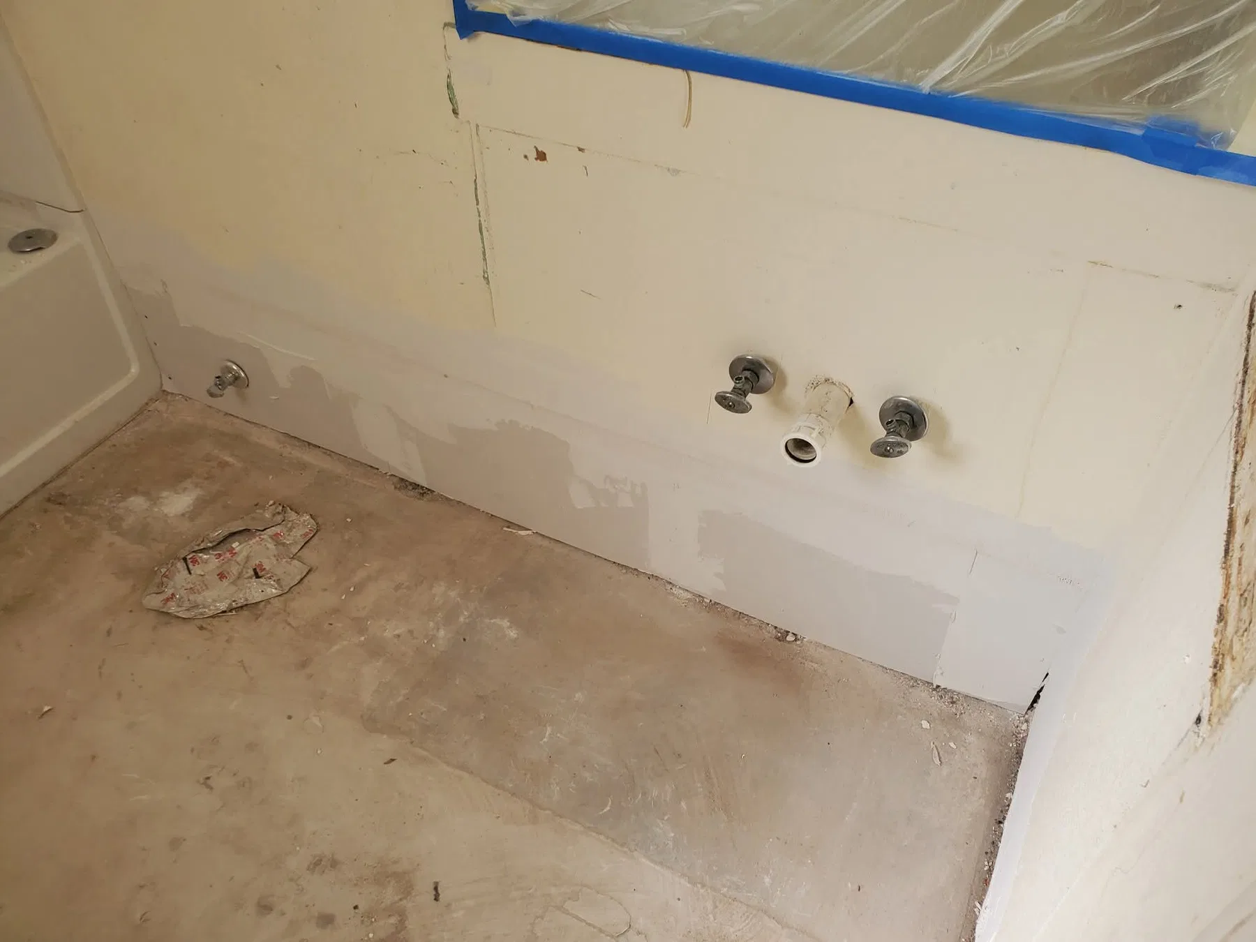 Remodeled interior with fresh paint
